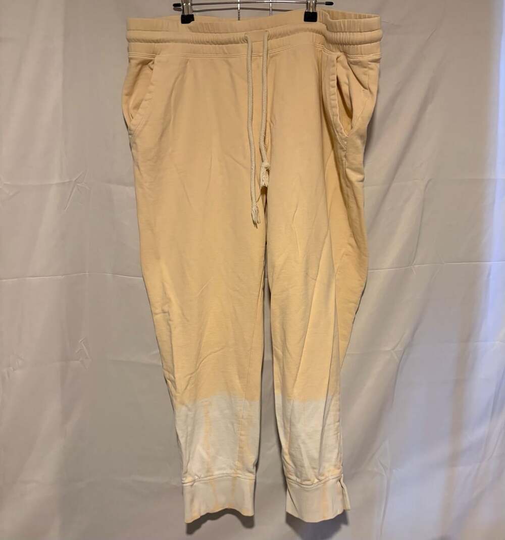 Universal Thread Jogger Sweatpants Size XL Yellow White Tie Dye